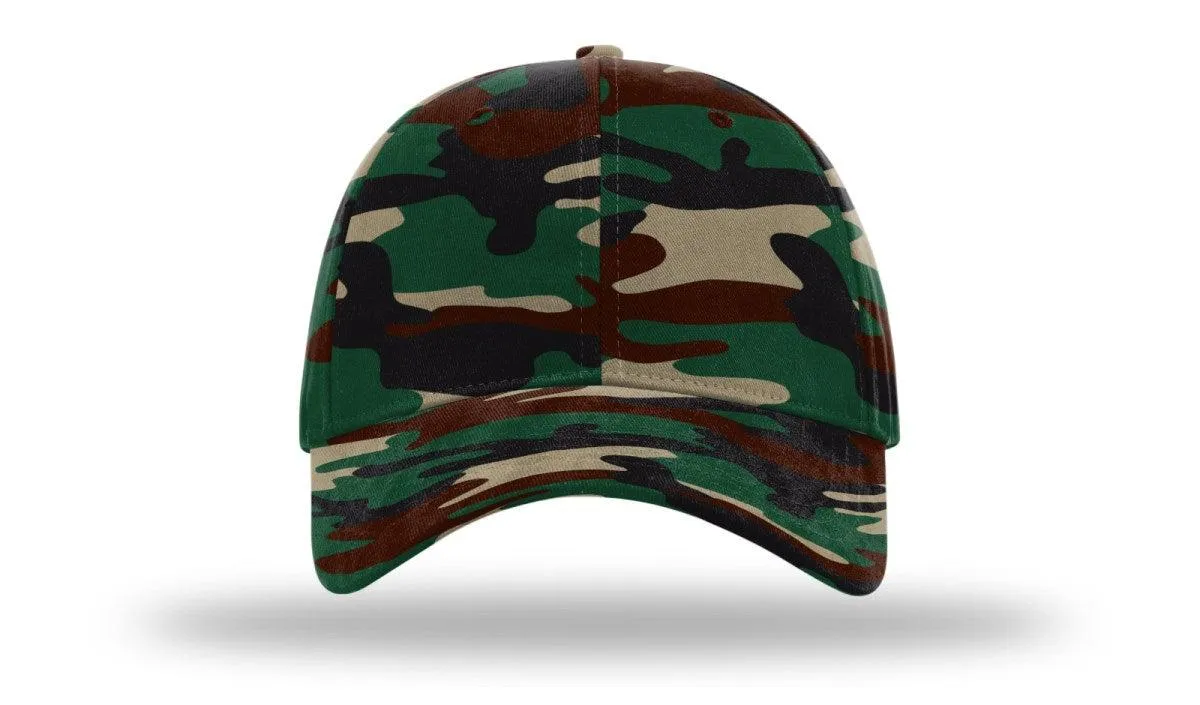 Richardson Casual Twill Camo Strapback