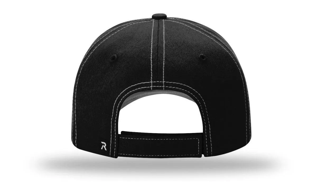 Richardson Charcoal Front W/ Contrast Stitching