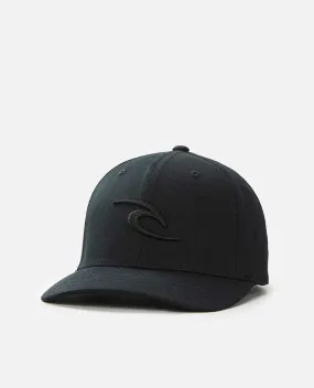 Rip Curl Tepan Flexifit Cap Black