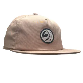 Seaside Surf Shop OG Wave Logo Badge Cap - Khaki