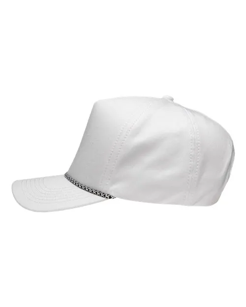 Sportsman Five-Panel Rope Heritage Fit Cap