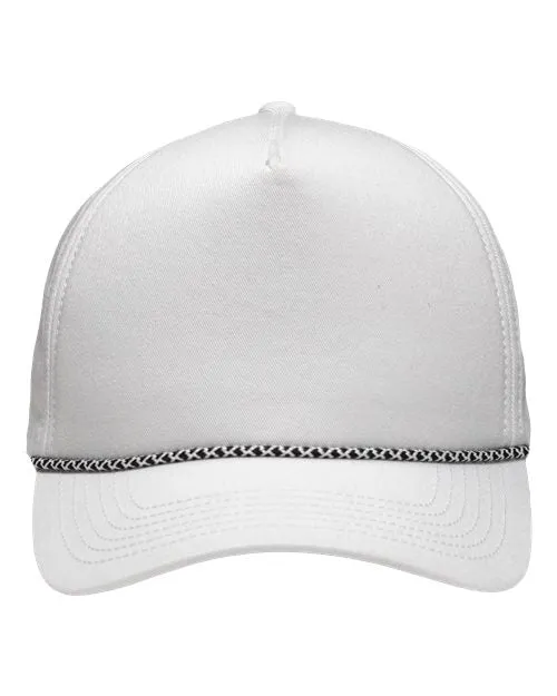 Sportsman Five-Panel Rope Heritage Fit Cap