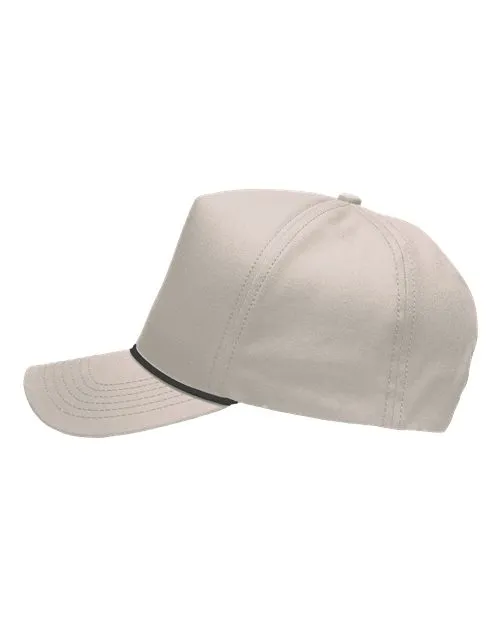 Sportsman Five-Panel Rope Heritage Fit Cap