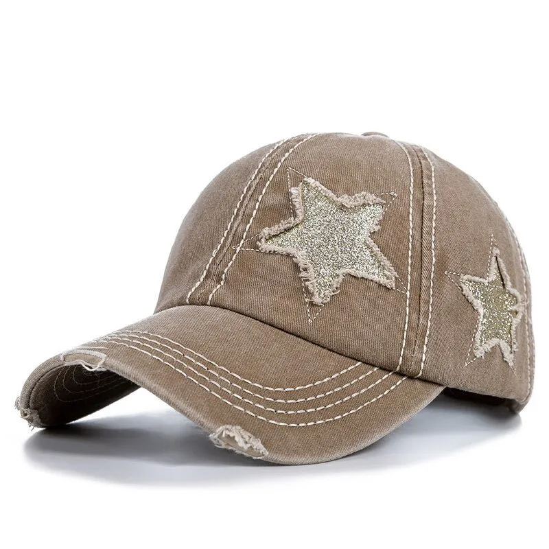 Star Sequins Cap