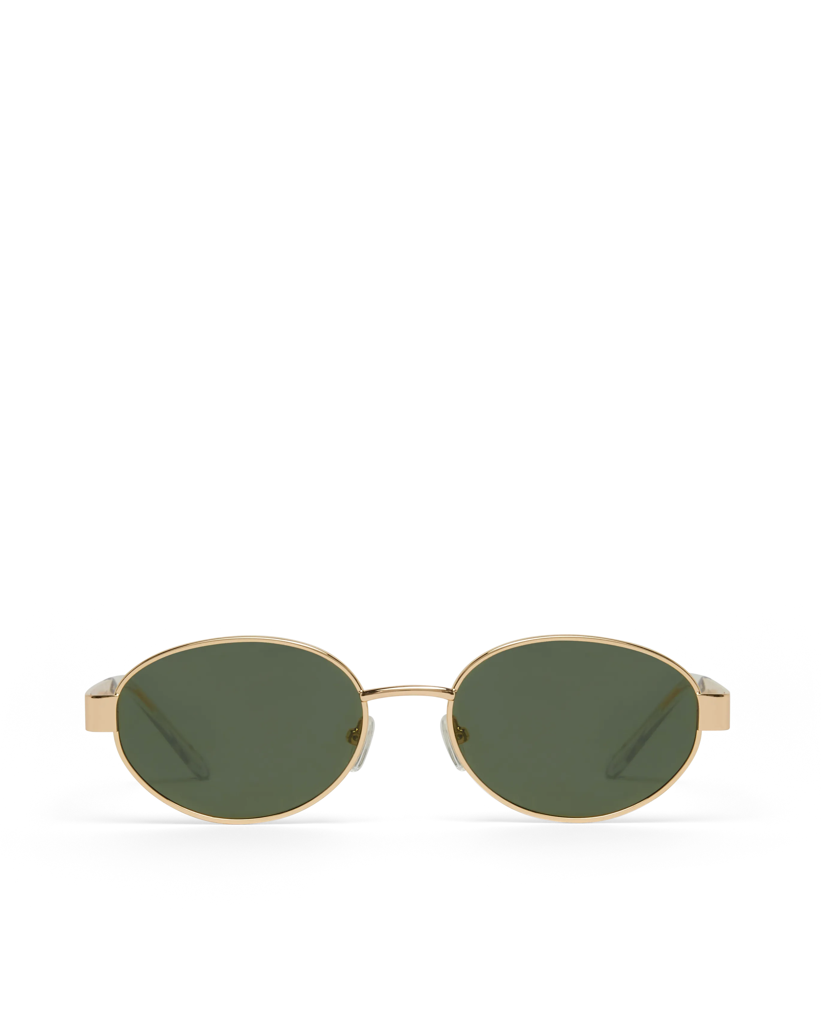 The Evangelista Sunglasses - Gold - Green