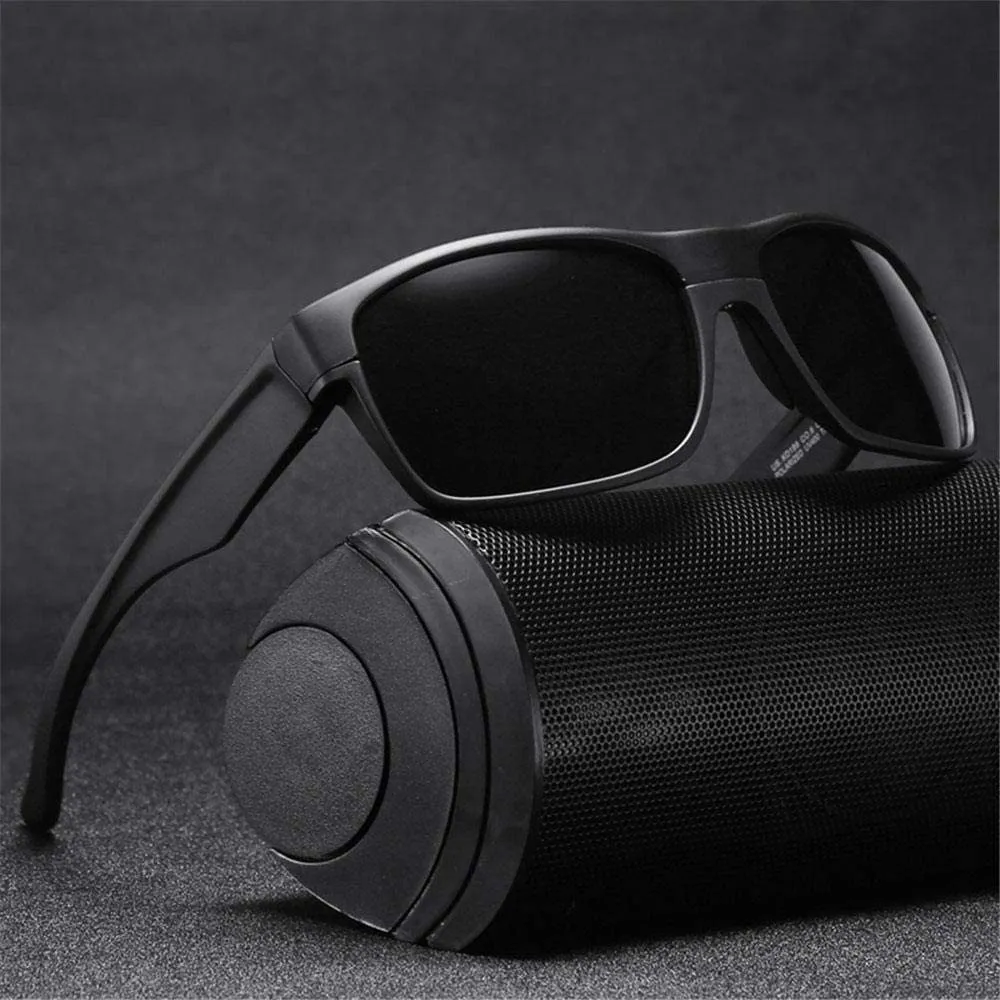 TR90 145mm Lens Width Coated Polarized Sunglasses for Men Women