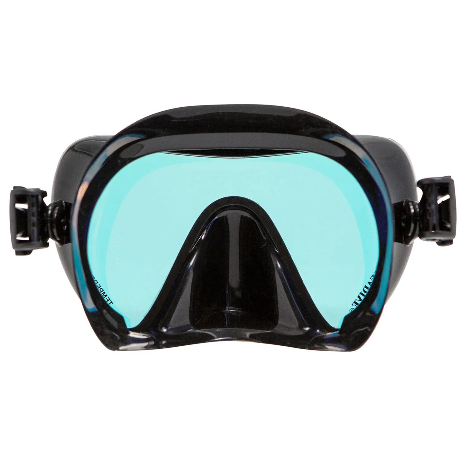 Used XS Scuba Seadive Sealite Rayblocker Frameless Scuba Diving Mask